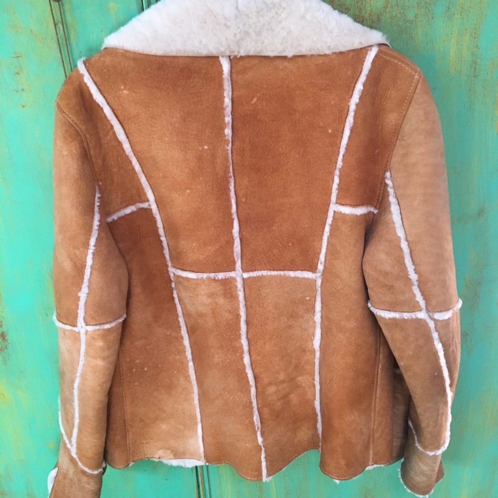 Sheepskin coat